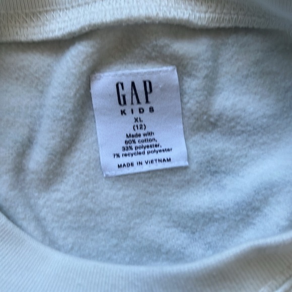 Girls Gap sweatshirt size XL 12 - Picture 3 of 4